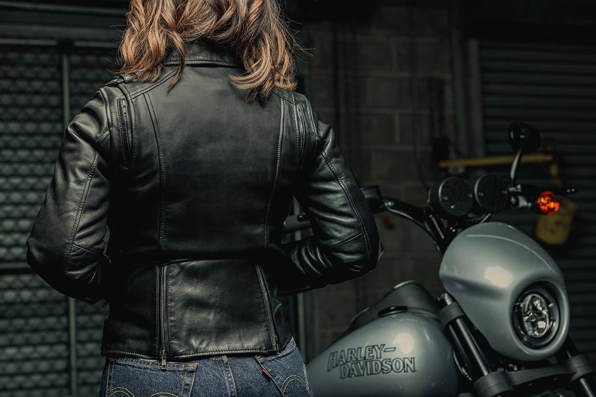 Bloom - Women's Motorcycle Leather Jacket