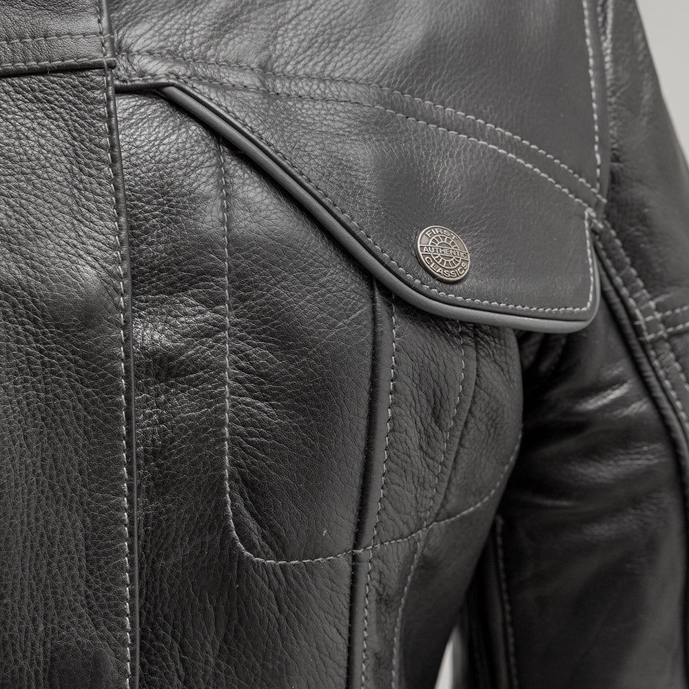 Outlander - Women's Motorcycle Leather Jacket