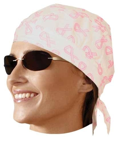 HW2681 Headwrap Pink Ribbon