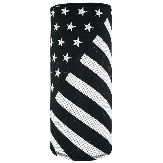 TL091 Motley Tube®, SportFlex(tm) Series- Black & White Flag