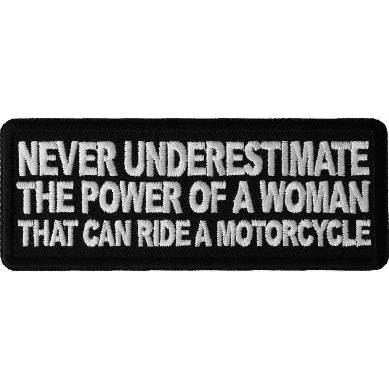 P6456 Never Underestimate the Power of a Woman That Can Ride a Motorcycle