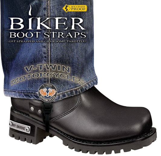 BBS/VT6 Weather Proof- Boot Straps- V-Twin- 6 Inch